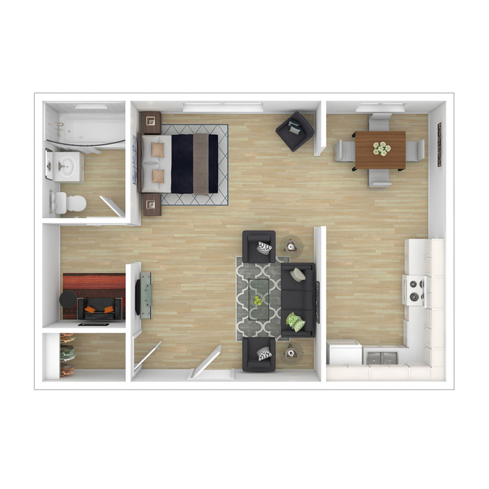 Marleigh Studio Floor Plan Image